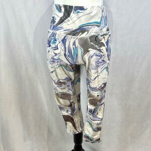 Skechers Sport high waisted marbled capri yoga leggings size medium